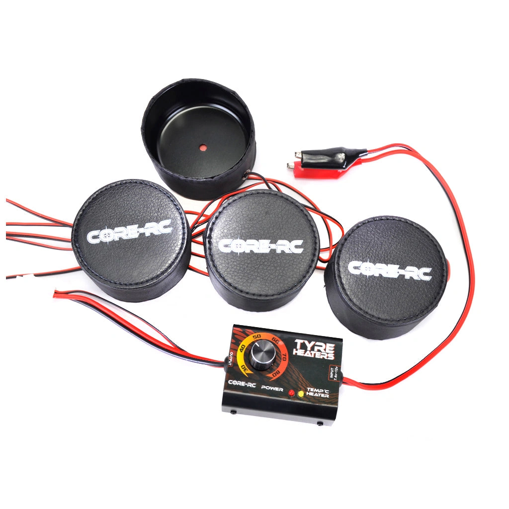 Hot Laps Ready: 1/10 Scale Touring Car Tire Warmer Kit. Prep Your Grip, Own the Track!